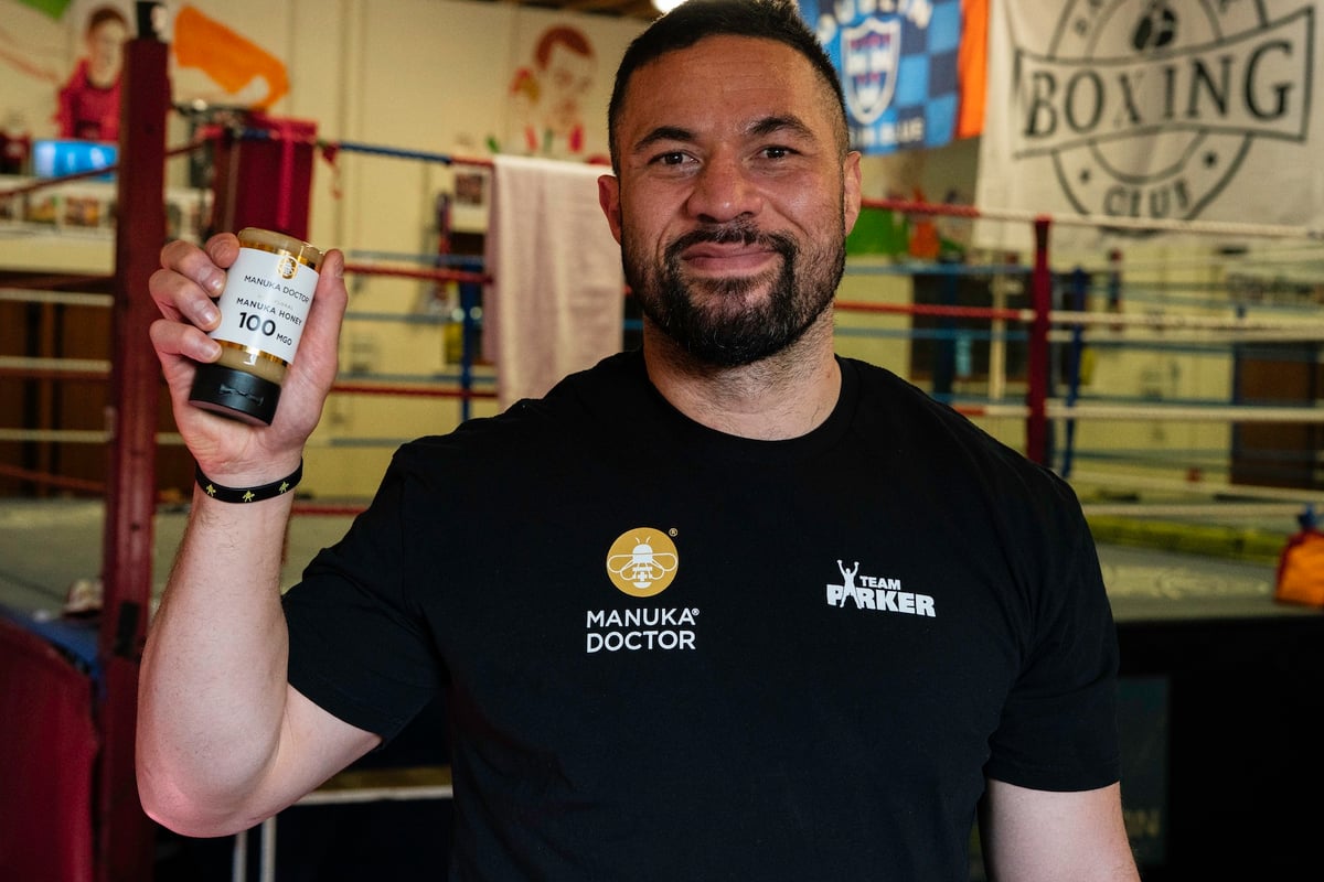 Joseph Parker reveals the sweet treat that fuels his sparring sessions