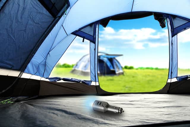 It could come in really handy for securing your camping kit in a tent