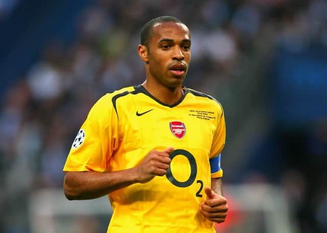 Thierry Henry's flick-and-volley against Manchester United was rated at 905.