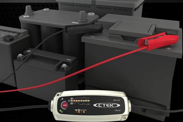 The MXS 5.0 works with all lead acid batteries, and AGM batteries too