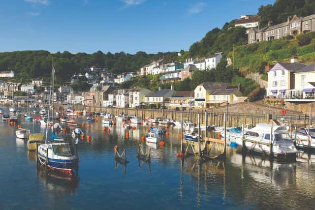 Looe Bay is in a stunning part of Cornwall