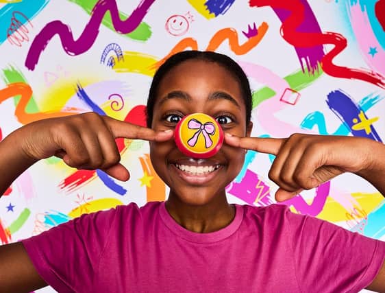 The Design-Yer Nose pack gives people the chance to show their support in any way they like