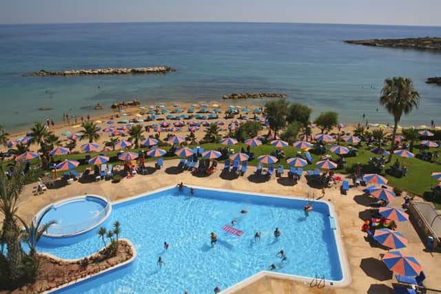 There are two pools on the site, and plenty to do in the evenings