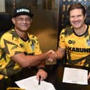 Kabuni CEO and Founder Nimesh Patel and former Australia international cricketer Shane Watson confirm Watson's appointment as the training platform's first Super Coach