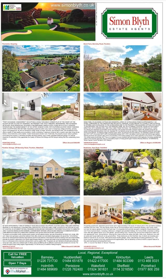 Simon Blyth spotlight on luxury Yorkshire homes and countryside living across the region’s most desirable rural locations.