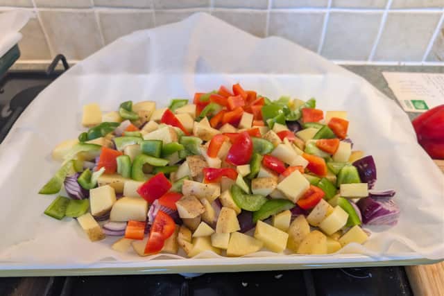 This is such a simple meal to make, but absolutely delicious - what a great start