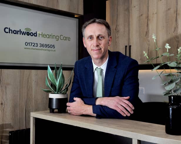 Open days: Neil at family-run Charlwood Hearing Care