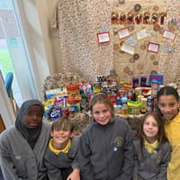 Primary school's Harvest Festival helps Scarborough homelessness charity