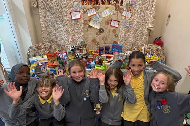 The pupils were pleased with the results of their efforts.