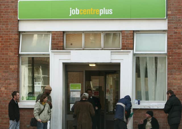 Statistics show 1,680 people in Scarborough claimed out-of-work benefits in August.