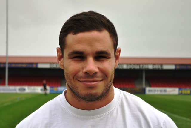 Scarborough's South African forward Nino Cutino