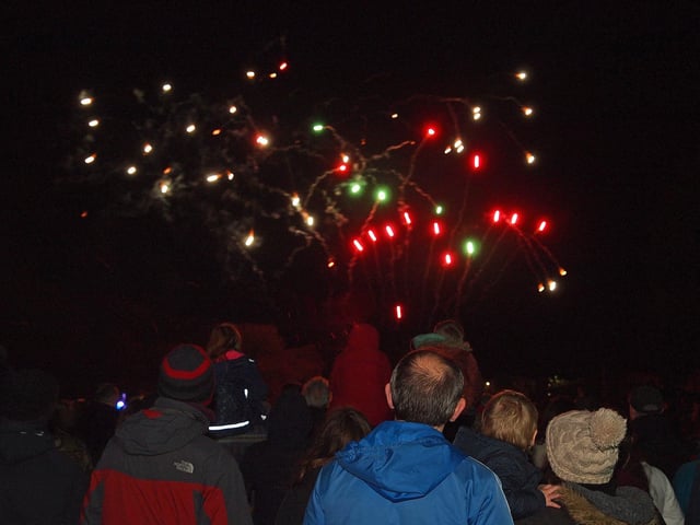 Cayton Parish Council stage a display at the McCain Sports Field. Entry to the ground from 5pm and fireworks start at 6.45pm.