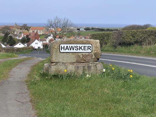 The village of Hawsker, near Whitby