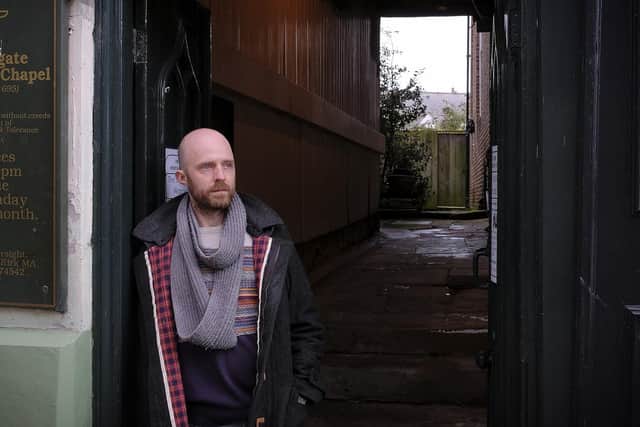 Dr Robbie Wilson, one of the Friends of Flowergate Chapel spearheading the campaign.