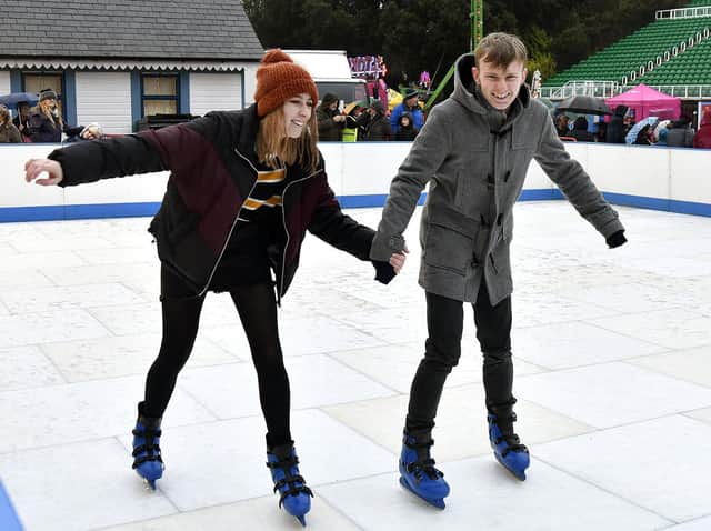 Skaters at Scarborough Sparkle 2018. Picture by Richard Ponter
