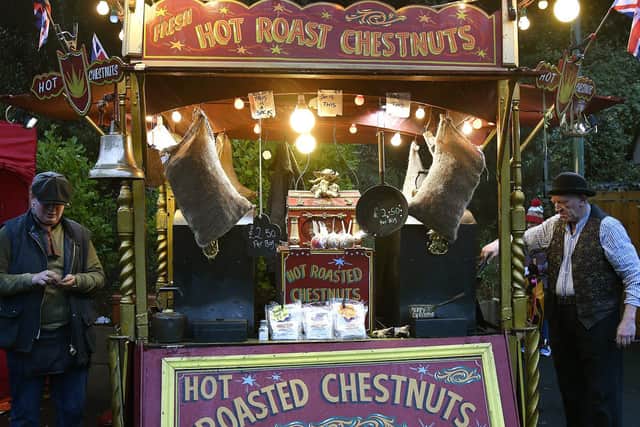 One of the festive stalls at Scarborough Sparkle 2018. Picture by Richard Ponter