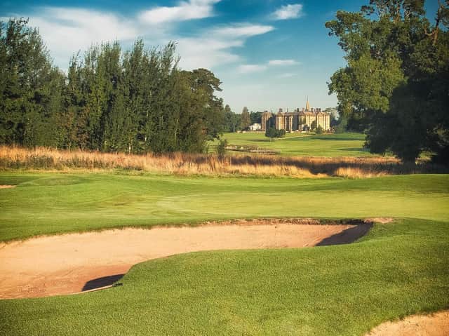The stunning surrounds of Matfen Hall in Newcastle.