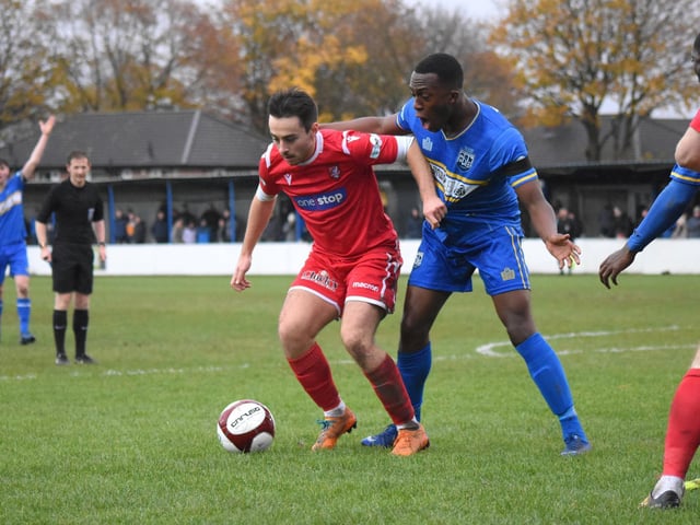 Radcliffe 3-1 Scarborough Athletic / Pictures by Morgan Exley