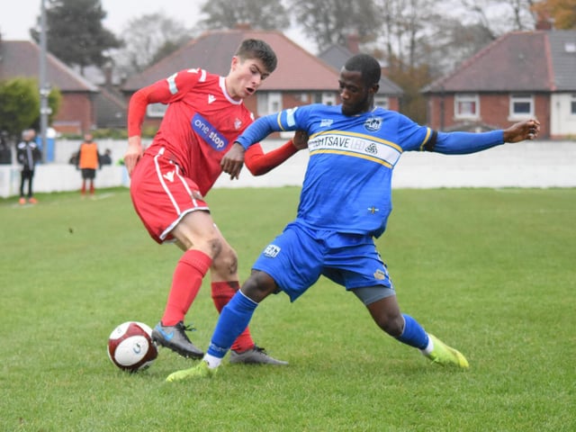 Radcliffe 3-1 Scarborough Athletic / Pictures by Morgan Exley