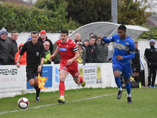 Radcliffe 3-1 Scarborough Athletic / Pictures by Morgan Exley