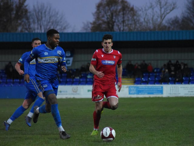 Radcliffe 3-1 Scarborough Athletic / Pictures by Morgan Exley