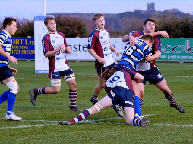 Scarborough RUFC 32-16 Driffield RUFC / Pictures by Richard Ponter