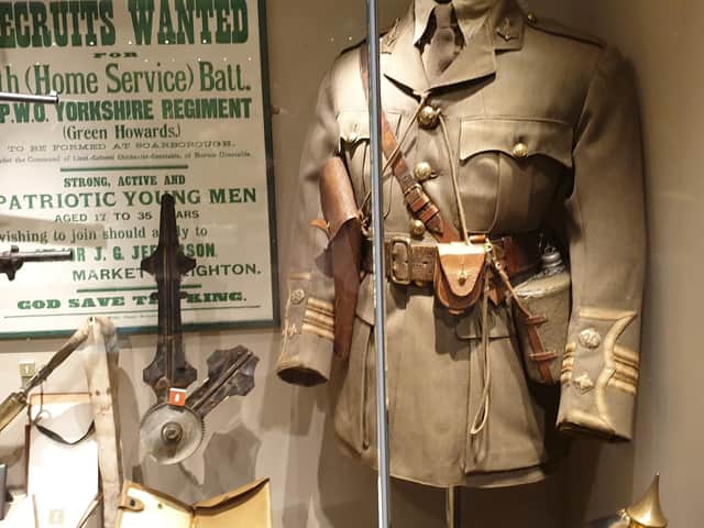 Informative displays are a feature of the museum
