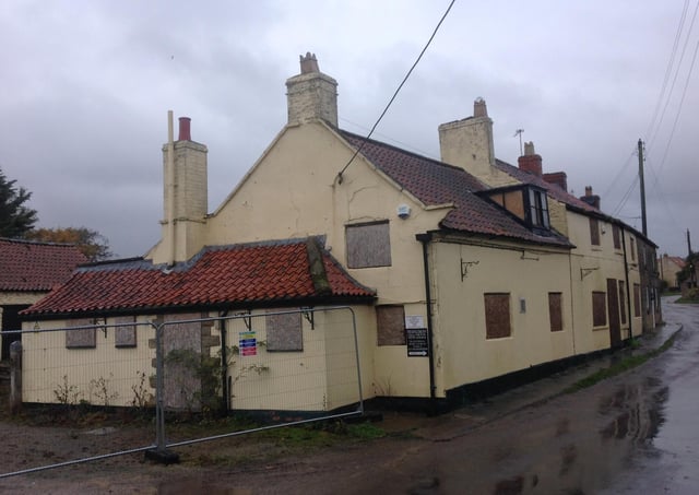 The centuries-old Plough Inn at Fadmoor has been closed since 2011.