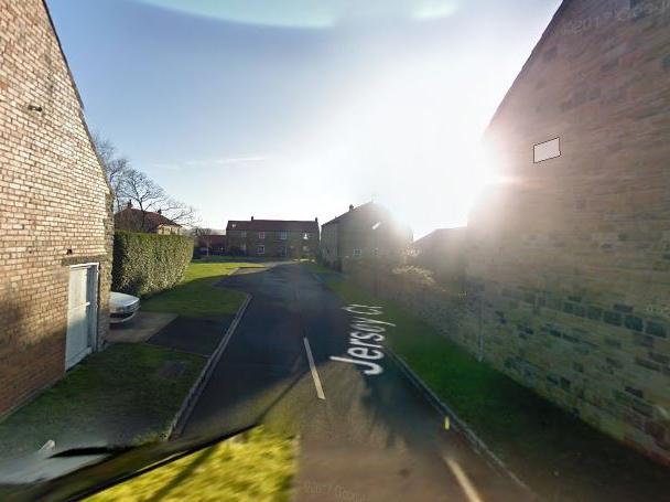 Properties on this Irton street were given an average price of 596,000.