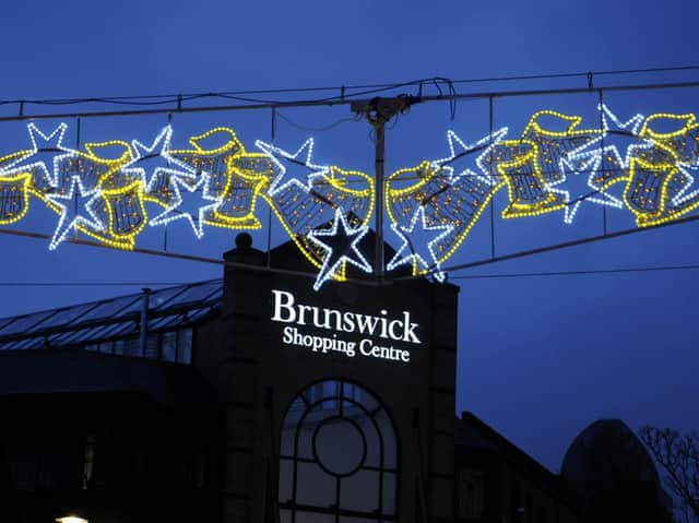 Christmas Lights in Scarborough.