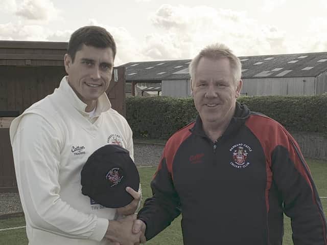 New 1st XI skipper at Scarborough CC - Pat Roberts
