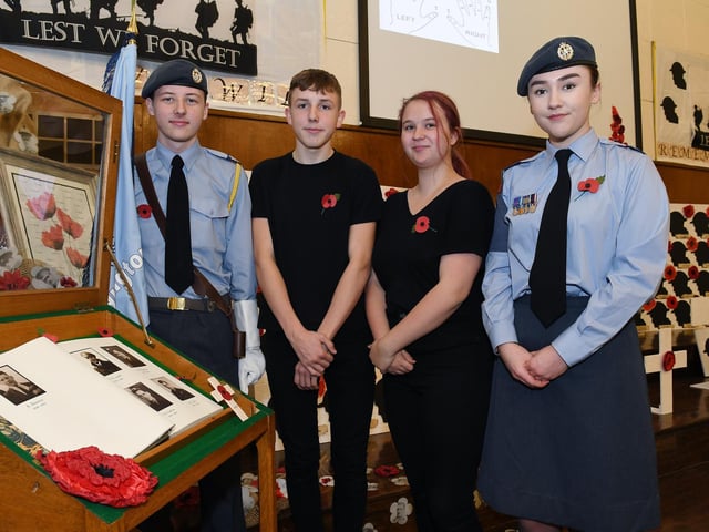 Head and deputy boys and girls at Bridlington School Keane Heslop, Jack Walker, Tabbitha Askew and Molly Green. Pictures by Paul Atkinson: NBFP PA1946-2c