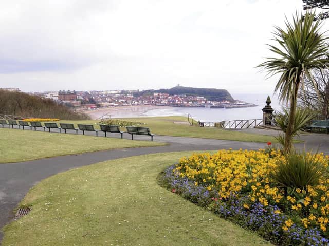 Scarborough's South Cliff Gardens.