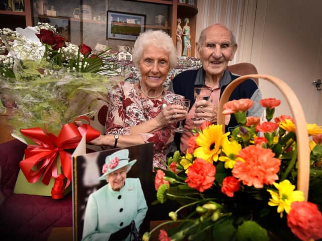 Maurice and Mary Dove. Picture by Richard Ponter