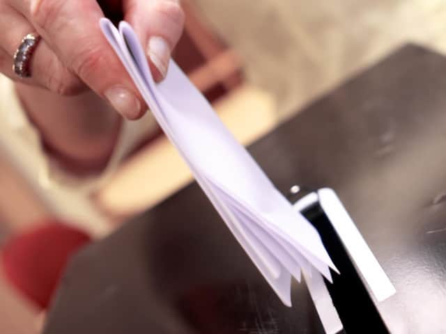 Election candidates have been confirmed.