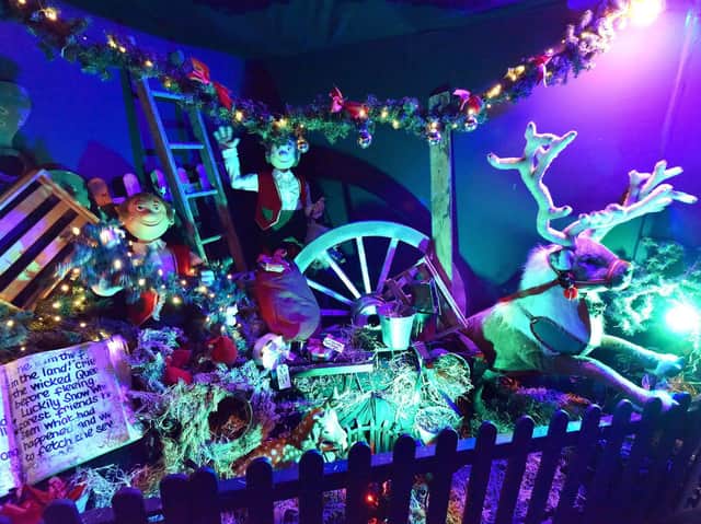 A peek inside the pirate-themed grotto. Picture by Richard Ponter