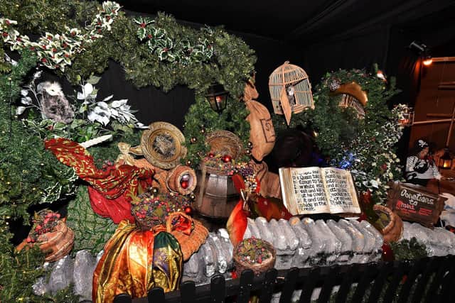 A peek inside the pirate-themed grotto. Picture by Richard Ponter