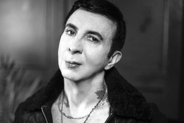Marc Almond. Picture from Cuffe and Taylor.