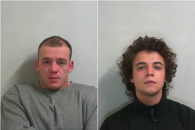 Left: Joshua Kilpatrick. Right: Leon Didelot. Pictures from North Yorkshire Police