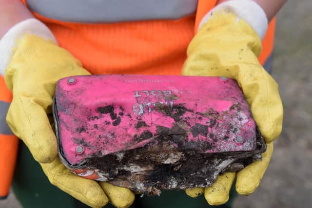 The burnt power bank