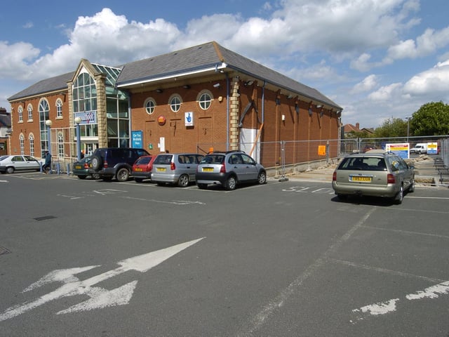Work on the extension at Newby in 2005