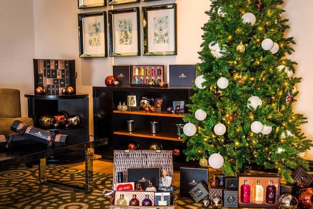 The Molton Brown Christmas suite.