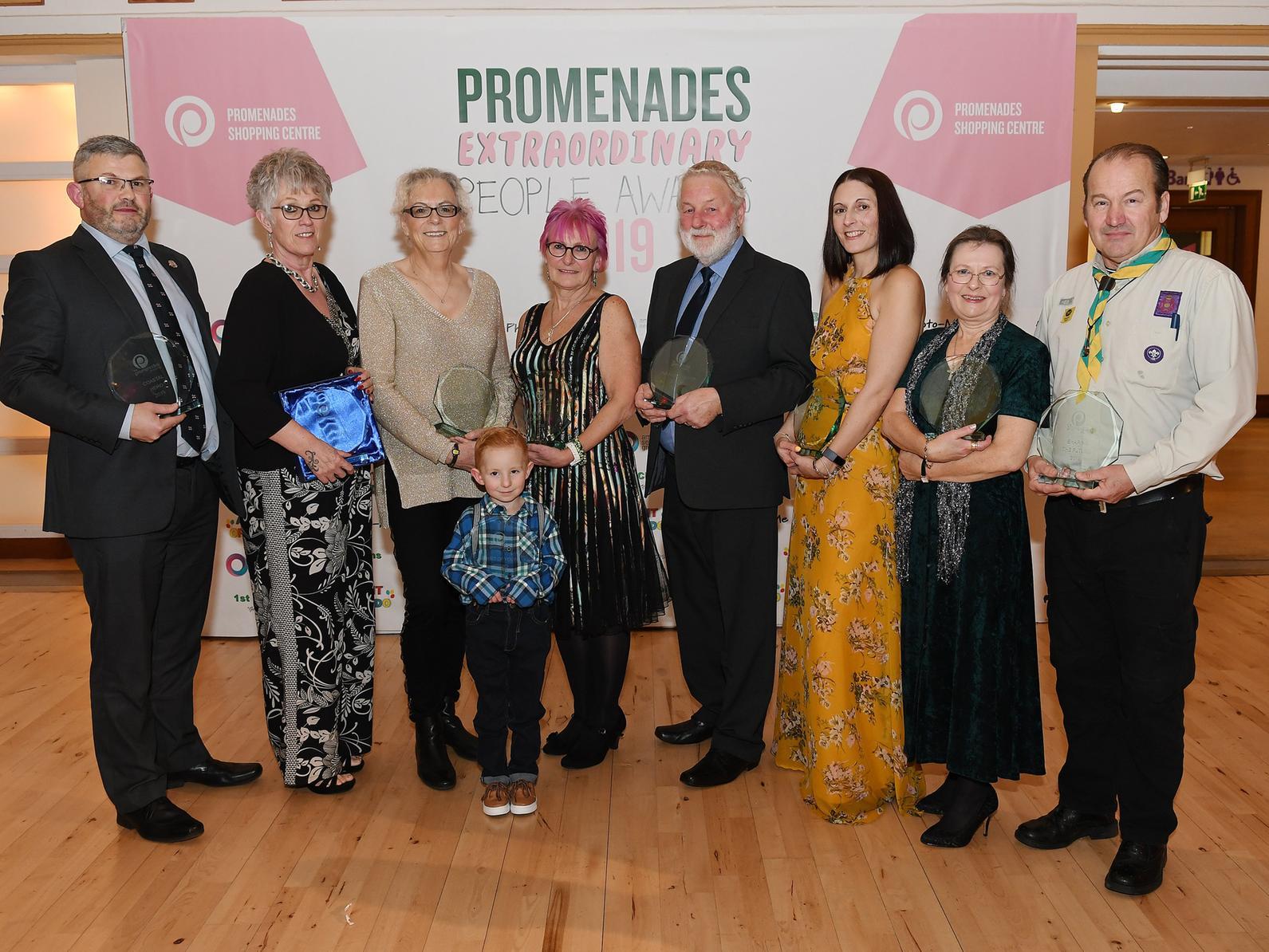 Extraordinary People Awards' winners.