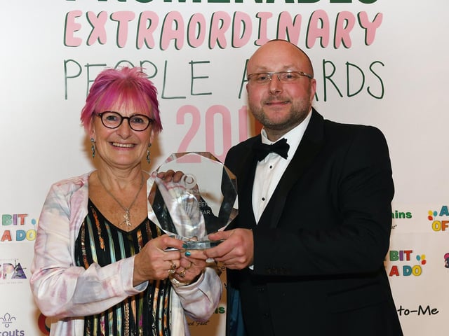 Volunteer of the Year winner, Maggie Field Masters.