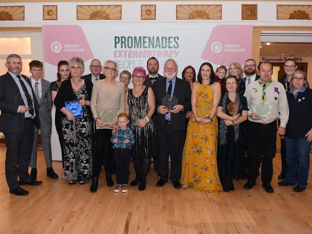 All the winners and runners up.