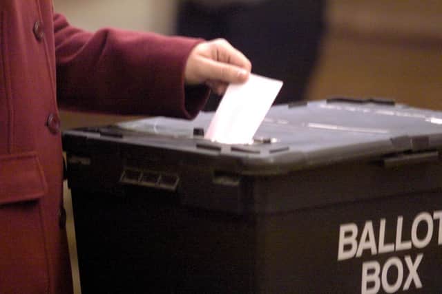 Stock image from Electoral Commission.