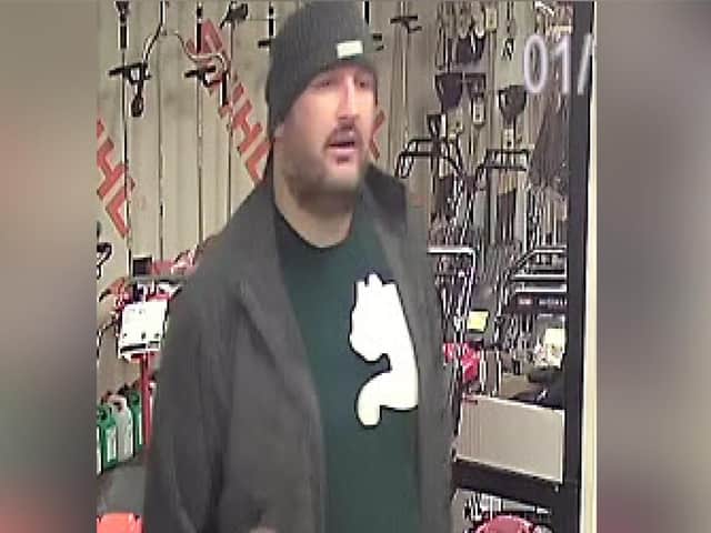 Police would like to speak to this man.