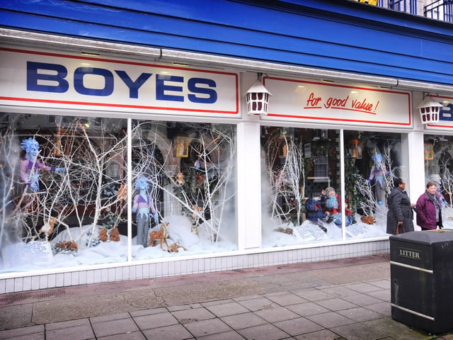 A frosty landscape was created in 2014.