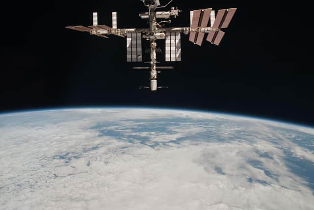The International Space Station.