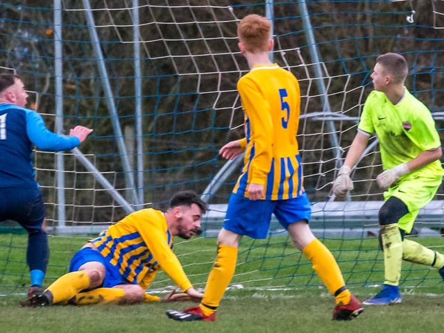Whitby Fishermens Society 8-4 Seamer / North Riding FA Saturday Challenge Cup / Pictures by Brian Murfield